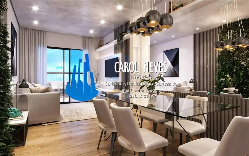 Foto 9 de Apartamento com 2 quartos à venda, 81m2 em Boqueirão, Praia Grande - SP