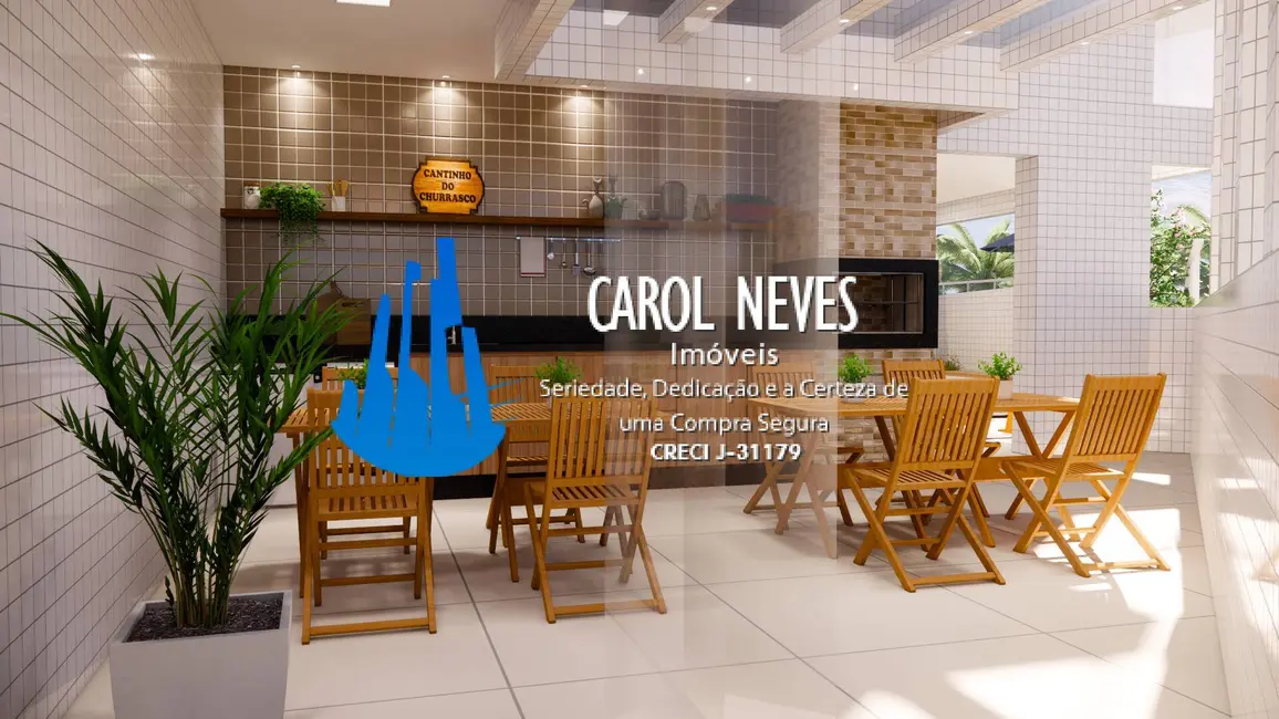 Foto 6 de Apartamento com 2 quartos à venda, 80m2 em Caiçara, Praia Grande - SP