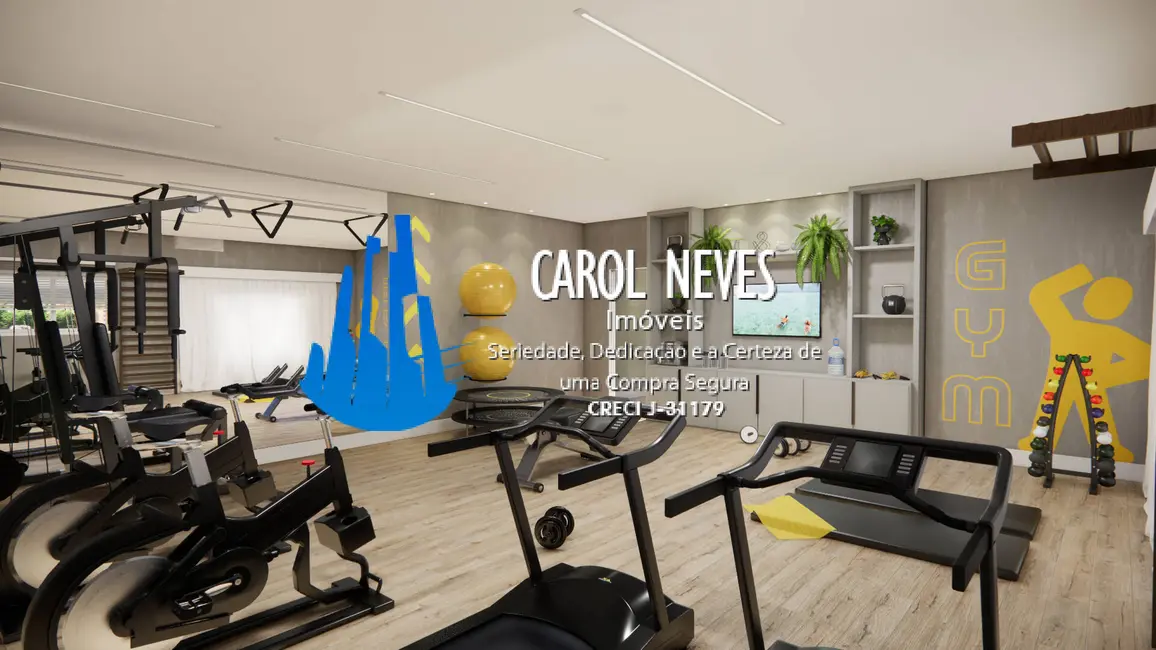 Foto 4 de Apartamento com 2 quartos à venda, 80m2 em Caiçara, Praia Grande - SP