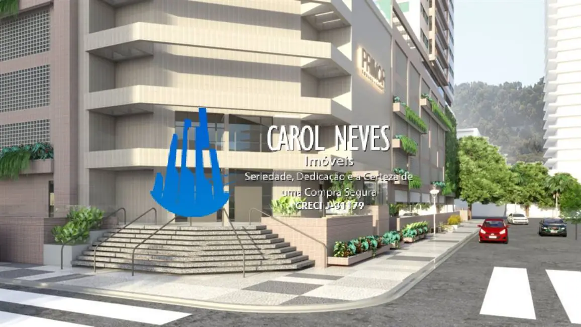 Foto 3 de Apartamento com 2 quartos à venda, 86m2 em Canto do Forte, Praia Grande - SP