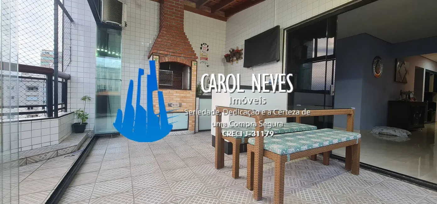 Foto 5 de Cobertura com 3 quartos à venda, 137m2 em Guilhermina, Praia Grande - SP
