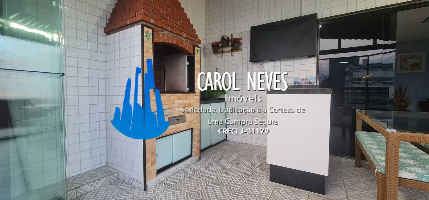 Foto 6 de Cobertura com 3 quartos à venda, 137m2 em Guilhermina, Praia Grande - SP
