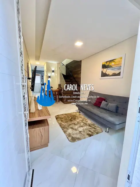 Foto 2 de Casa de Condomínio com 2 quartos à venda, 67m2 em Caiçara, Praia Grande - SP