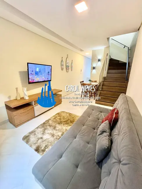 Foto 3 de Casa de Condomínio com 2 quartos à venda, 67m2 em Caiçara, Praia Grande - SP