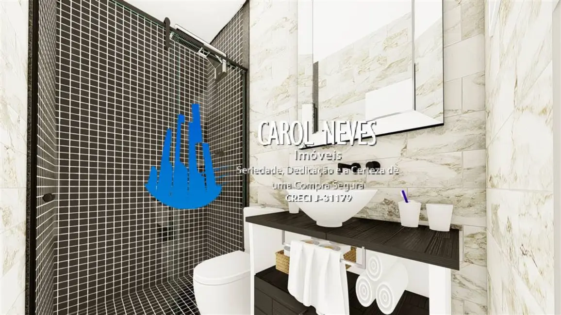 Apartamento com 1 quarto à venda, 47m2 em Caiçara, Praia Grande - SP - imagem 9 Foto 9 de Apartamento com 1 quarto à venda, 47m2 em Caiçara, Praia Grande - SP