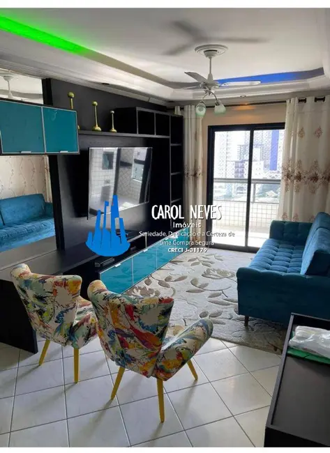 Foto 4 de Apartamento com 2 quartos à venda, 93m2 em Guilhermina, Praia Grande - SP