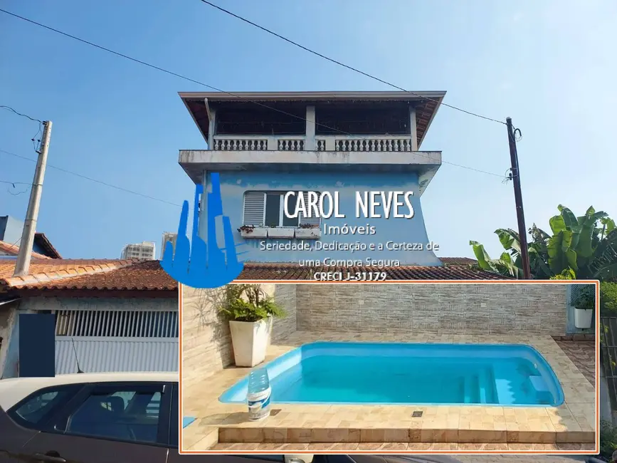 Sobrado com 5 quartos à venda, 435m2 em Boqueirão, Praia Grande - SP - imagem 1 Foto 1 de Sobrado com 5 quartos à venda, 435m2 em Boqueirão, Praia Grande - SP