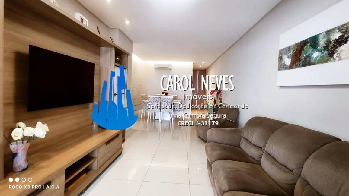 Foto 8 de Apartamento com 3 quartos à venda, 136m2 em Canto do Forte, Praia Grande - SP