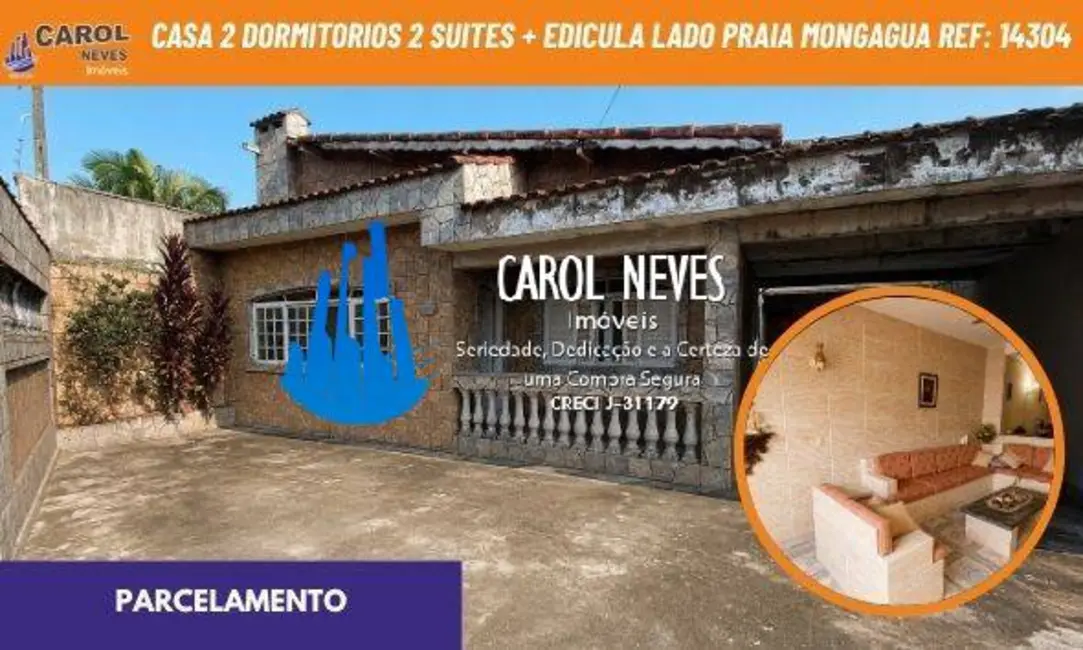 Foto 1 de Casa com 2 quartos à venda, 125m2 em Mongagua - SP