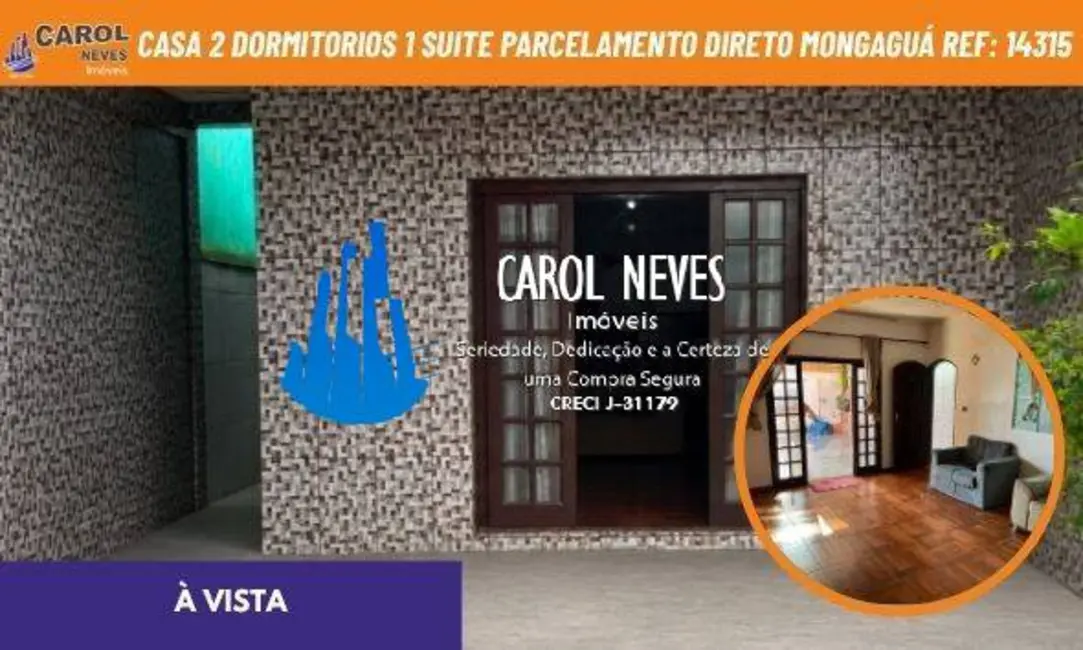 Foto 1 de Casa com 2 quartos à venda em Agenor de Campos, Mongagua - SP