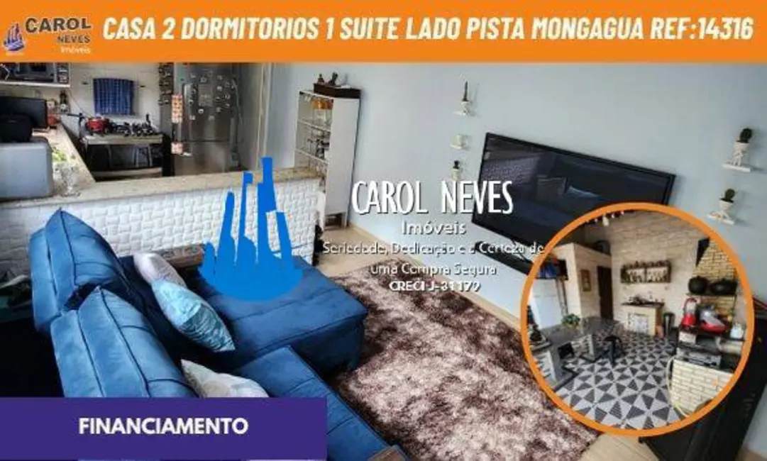 Foto 1 de Casa com 2 quartos à venda, 80m2 em Mongagua - SP