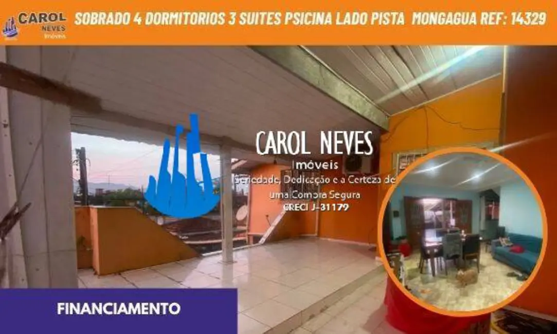 Foto 1 de Casa com 4 quartos à venda em Mongagua - SP