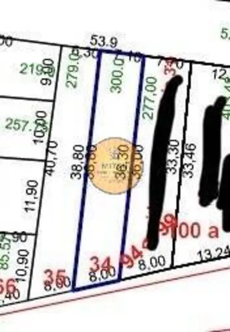 Foto 1 de Terreno / Lote à venda, 300m2 em Parque das Nações, Santo Andre - SP