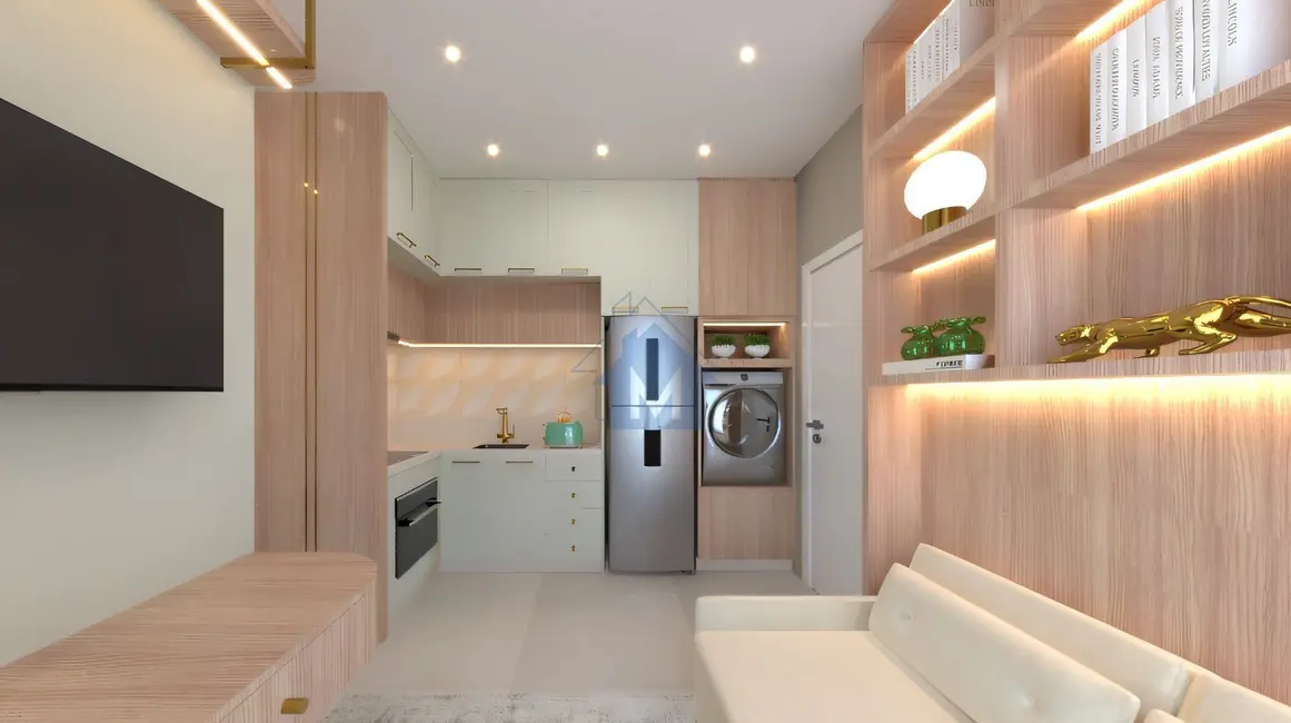 Apartamento com 1 quarto à venda, 24m2 em Jardim Cláudia, Foz Do Iguacu - PR - imagem 4 Foto 4 de Apartamento com 1 quarto à venda, 24m2 em Jardim Cláudia, Foz Do Iguacu - PR