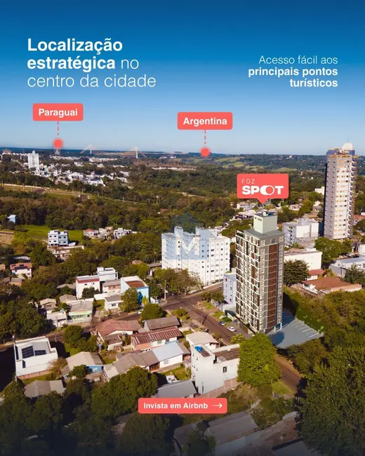 Apartamento com 1 quarto à venda, 17m2 em Centro, Foz Do Iguacu - PR - imagem 5 Foto 5 de Apartamento com 1 quarto à venda, 17m2 em Centro, Foz Do Iguacu - PR