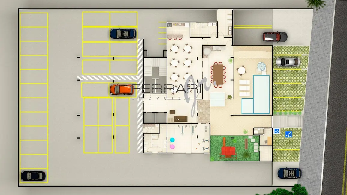 Foto 9 de Apartamento com 2 quartos à venda, 74m2 em Vila São José, Taubate - SP