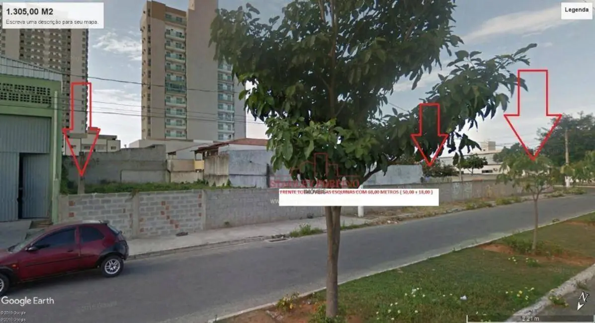 Foto 3 de Terreno / Lote para alugar, 1305m2 em Vila Velha - ES