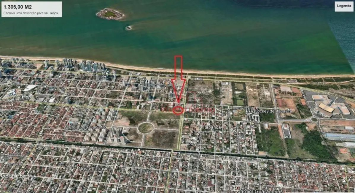 Foto 7 de Terreno / Lote para alugar, 1305m2 em Vila Velha - ES