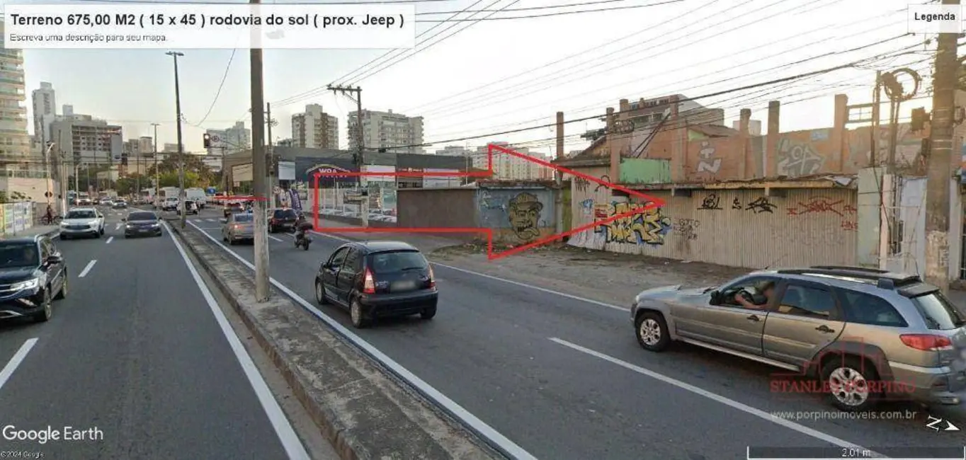 Foto 1 de Terreno / Lote para alugar, 675m2 em Praia de Itaparica, Vila Velha - ES