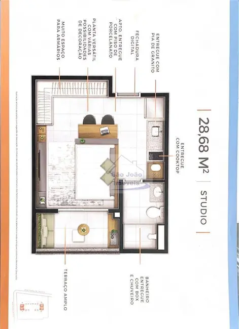 Foto 7 de Apartamento com 1 quarto à venda, 28m2 em Saúde, São Paulo - SP