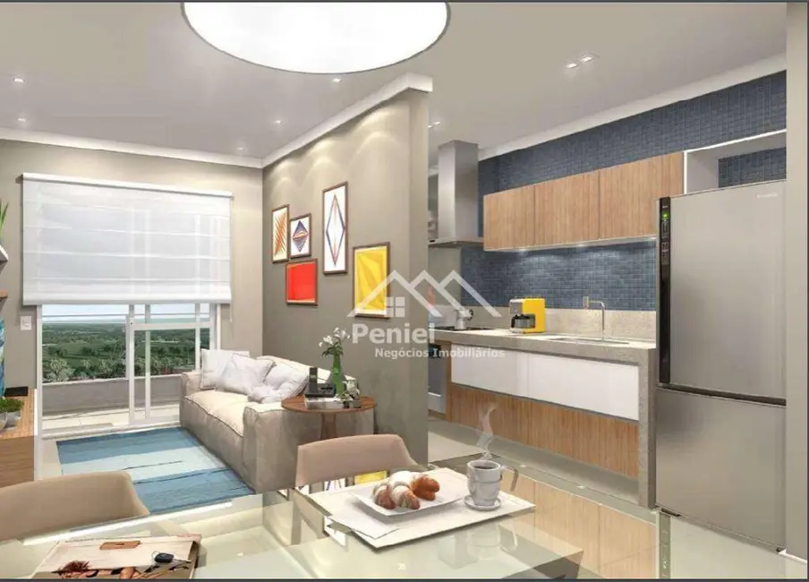 Foto 3 de Apartamento com 2 quartos à venda, 54m2 em Jardim Eugênio Mendes Lopes, Ribeirao Preto - SP