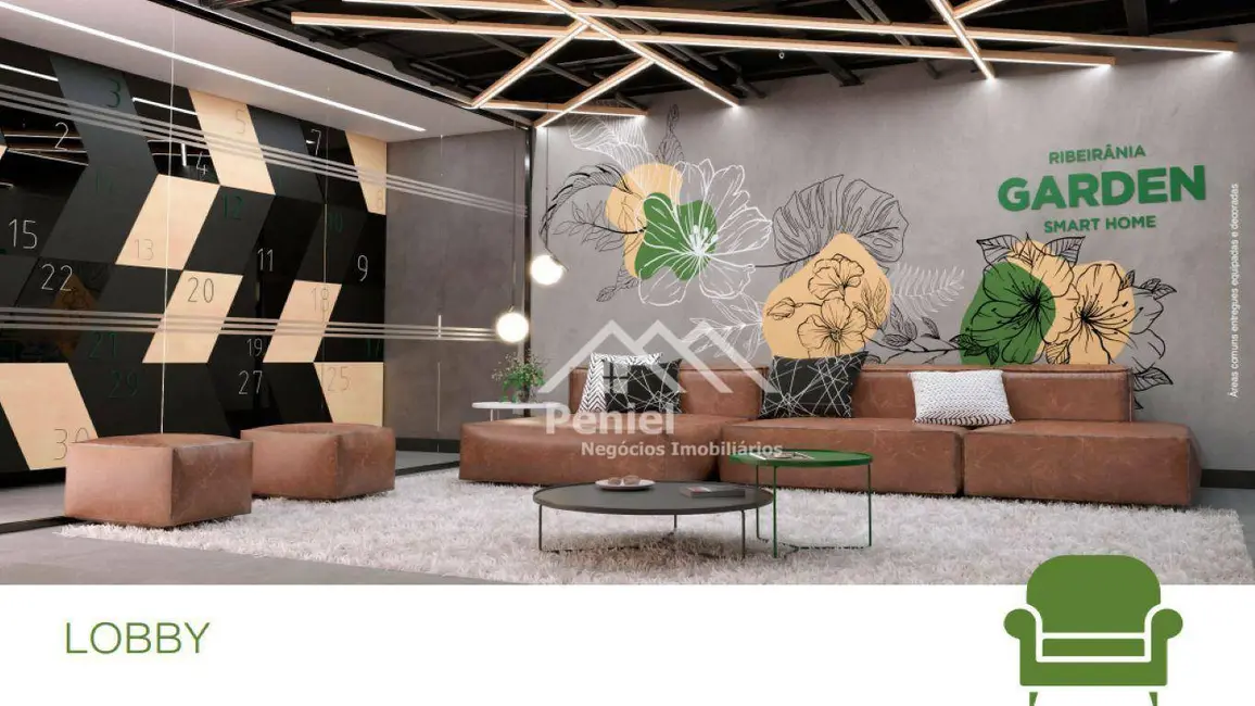 Apartamento com 1 quarto à venda, 49m2 em Ribeirânia, Ribeirao Preto - SP - imagem 3 Foto 3 de Apartamento com 1 quarto à venda, 49m2 em Ribeirânia, Ribeirao Preto - SP