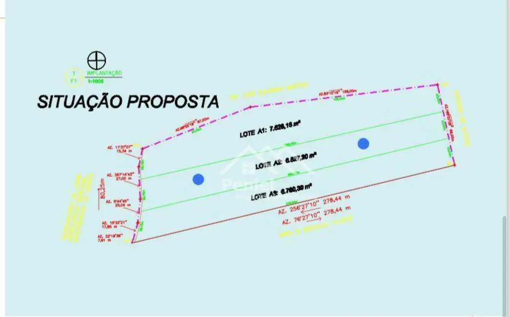 Foto 4 de Terreno / Lote à venda, 6527m2 em Centro, Delfinopolis - MG