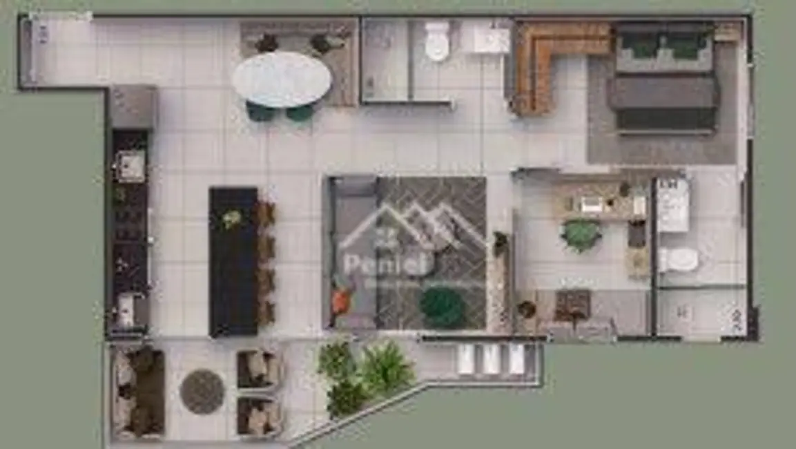 Foto 2 de Apartamento com 2 quartos à venda, 66m2 em Jardim Irajá, Ribeirao Preto - SP