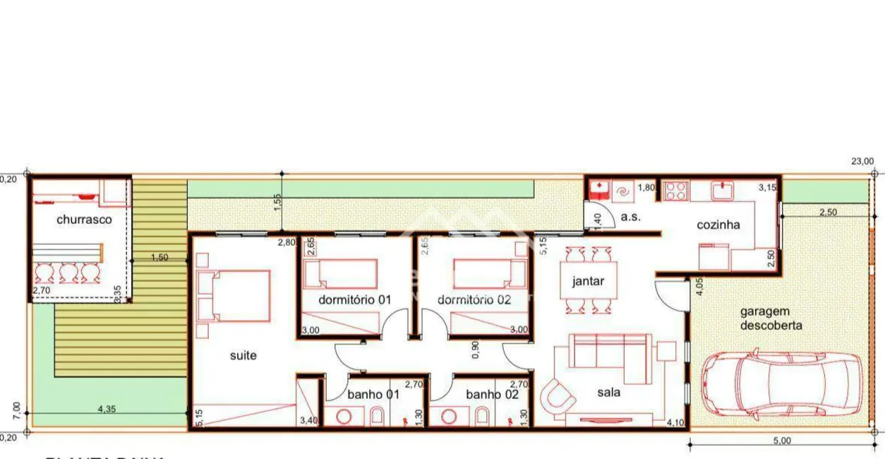 Casa com 3 quartos à venda, 161m2 em Jardim Joaquim Procópio de Araújo Ferraz, Ribeirao Preto - SP - imagem 9 Foto 9 de Casa com 3 quartos à venda, 161m2 em Jardim Joaquim Procópio de Araújo Ferraz, Ribeirao Preto - SP