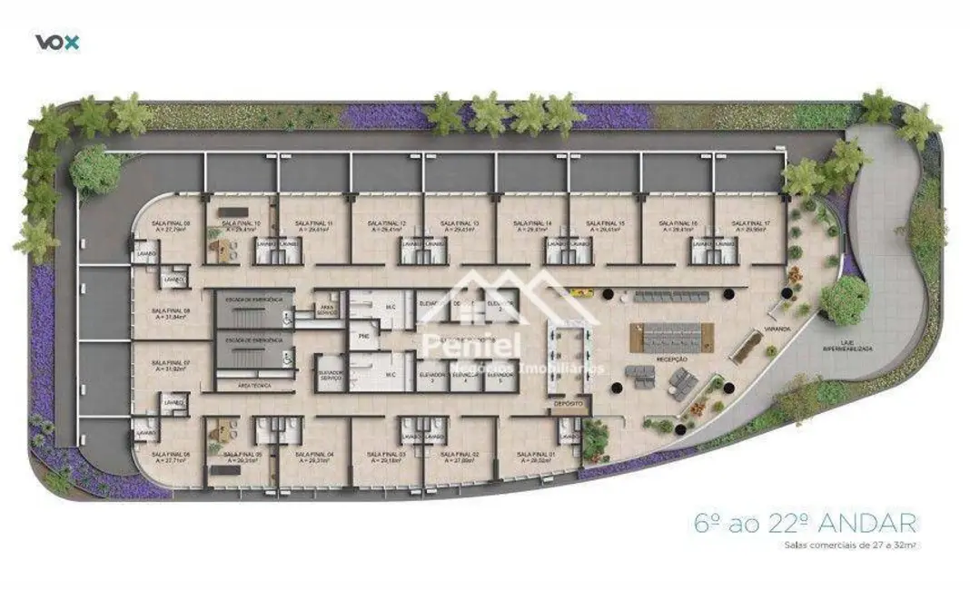 Foto 6 de Sala Comercial à venda, 58m2 em Ribeirao Preto - SP