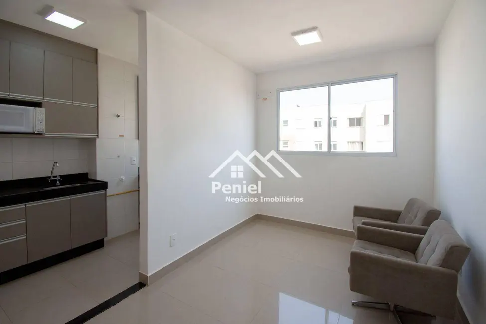 Foto 1 de Apartamento com 2 quartos para alugar, 45m2 em Recreio das Acácias, Ribeirao Preto - SP