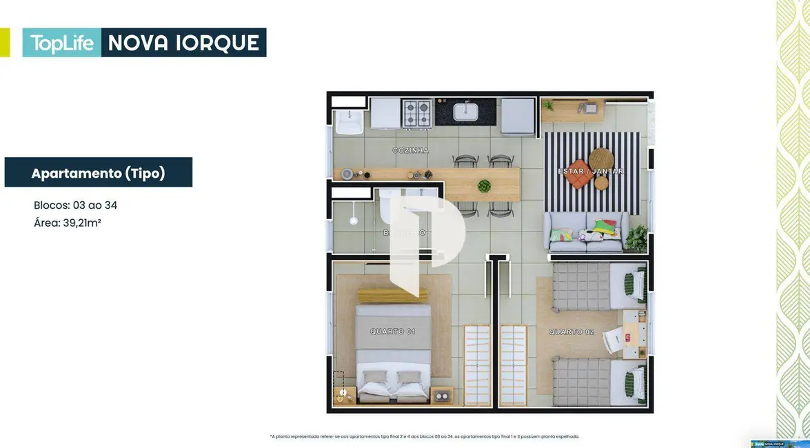 Apartamento com 2 quartos à venda, 40m2 em Conjunto Habitacional Jardim das Palmeiras, Ribeirao Preto - SP - imagem 8 Foto 8 de Apartamento com 2 quartos à venda, 40m2 em Conjunto Habitacional Jardim das Palmeiras, Ribeirao Preto - SP