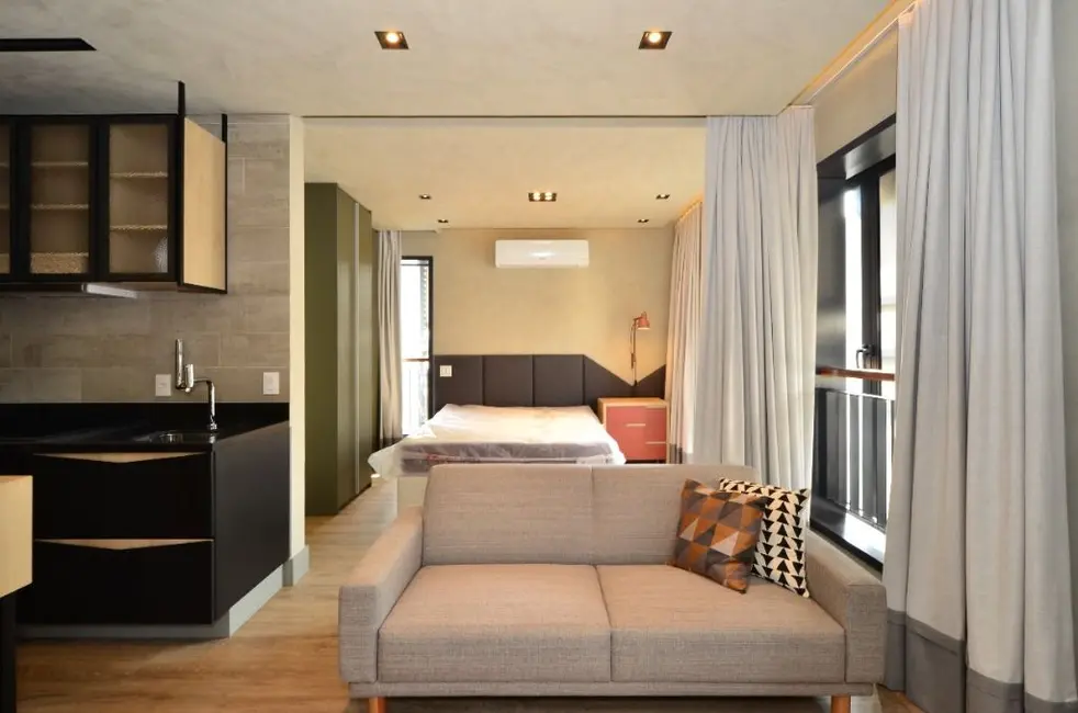 Apartamento com 1 quarto à venda, 41m2 em Indianópolis, São Paulo - SP - imagem 2 Foto 2 de Apartamento com 1 quarto à venda, 41m2 em Indianópolis, São Paulo - SP