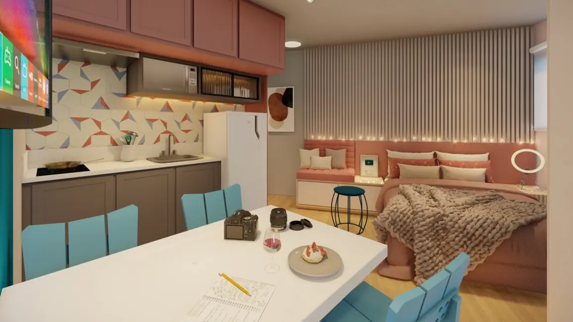 Apartamento com 1 quarto à venda, 48m2 em Santa Cecília, São Paulo - SP - imagem 8 Foto 8 de Apartamento com 1 quarto à venda, 48m2 em Santa Cecília, São Paulo - SP