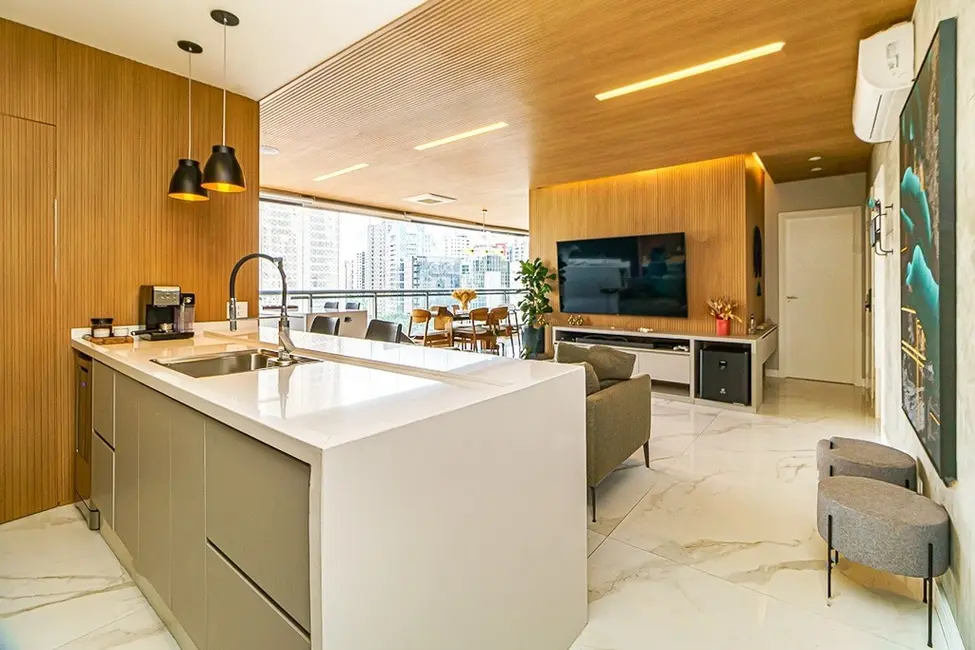 Apartamento com 3 quartos à venda, 134m2 em Vila Olímpia, São Paulo - SP - imagem 8 Foto 8 de Apartamento com 3 quartos à venda, 134m2 em Vila Olímpia, São Paulo - SP