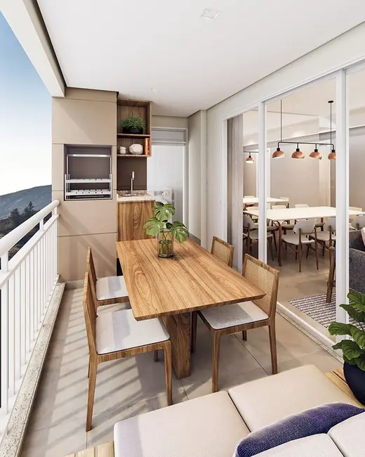 Foto 4 de Apartamento com 3 quartos à venda, 87m2 em Cézar de Souza, Mogi Das Cruzes - SP