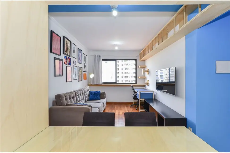 Apartamento com 1 quarto à venda, 38m2 em Bela Vista, São Paulo - SP - imagem 3 Foto 3 de Apartamento com 1 quarto à venda, 38m2 em Bela Vista, São Paulo - SP