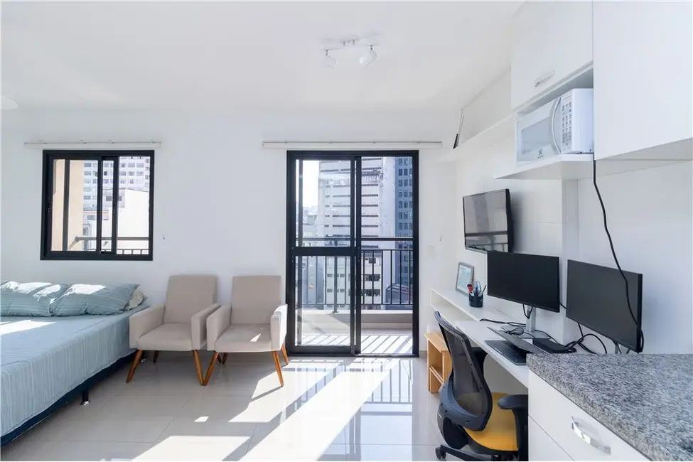 Foto 4 de Kitnet com 1 quarto à venda, 28m2 em Liberdade, São Paulo - SP