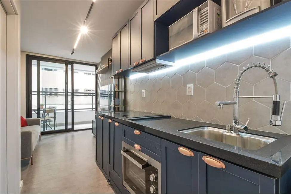 Apartamento com 1 quarto à venda, 38m2 em Moema, São Paulo - SP - imagem 2 Foto 2 de Apartamento com 1 quarto à venda, 38m2 em Moema, São Paulo - SP