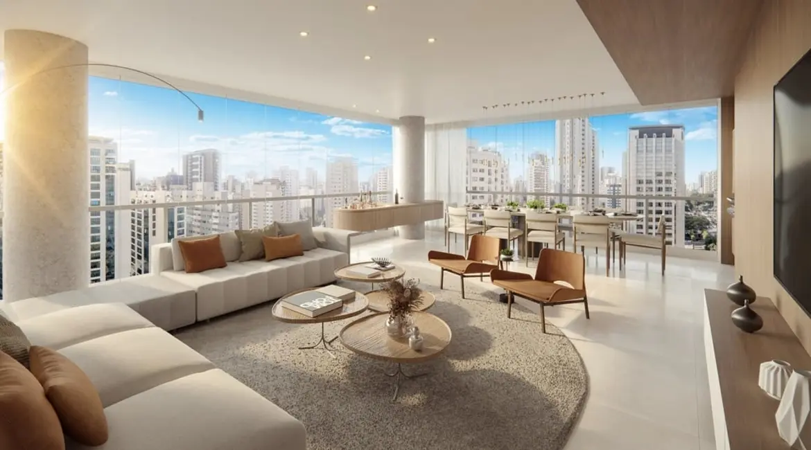 Apartamento com 4 quartos à venda, 194m2 em Moema, São Paulo - SP - imagem 6 Foto 6 de Apartamento com 4 quartos à venda, 194m2 em Moema, São Paulo - SP
