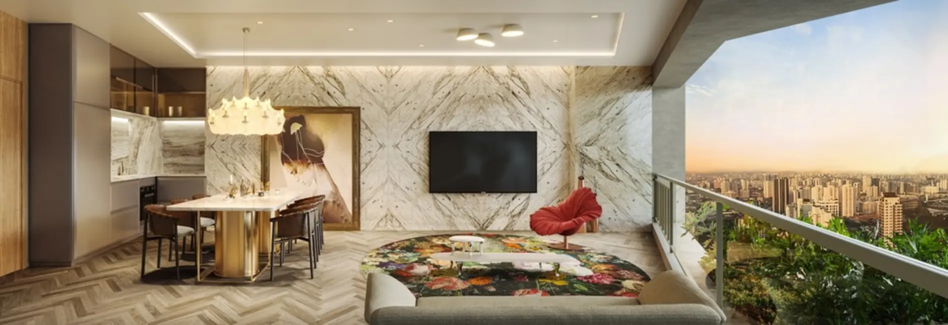 Apartamento com 3 quartos à venda, 132m2 em Perdizes, São Paulo - SP - imagem 8 Foto 8 de Apartamento com 3 quartos à venda, 132m2 em Perdizes, São Paulo - SP