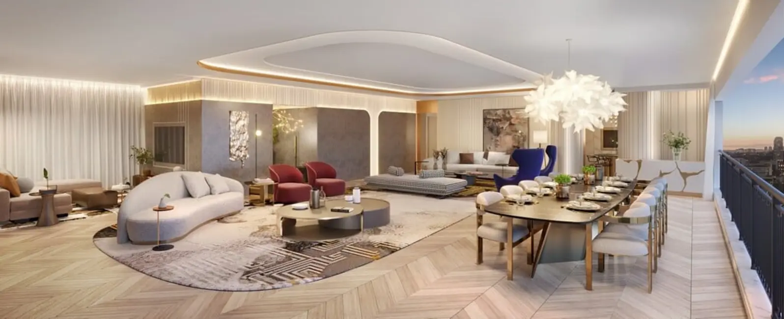 Apartamento com 3 quartos à venda, 323m2 em Moema, São Paulo - SP - imagem 6 Foto 6 de Apartamento com 3 quartos à venda, 323m2 em Moema, São Paulo - SP