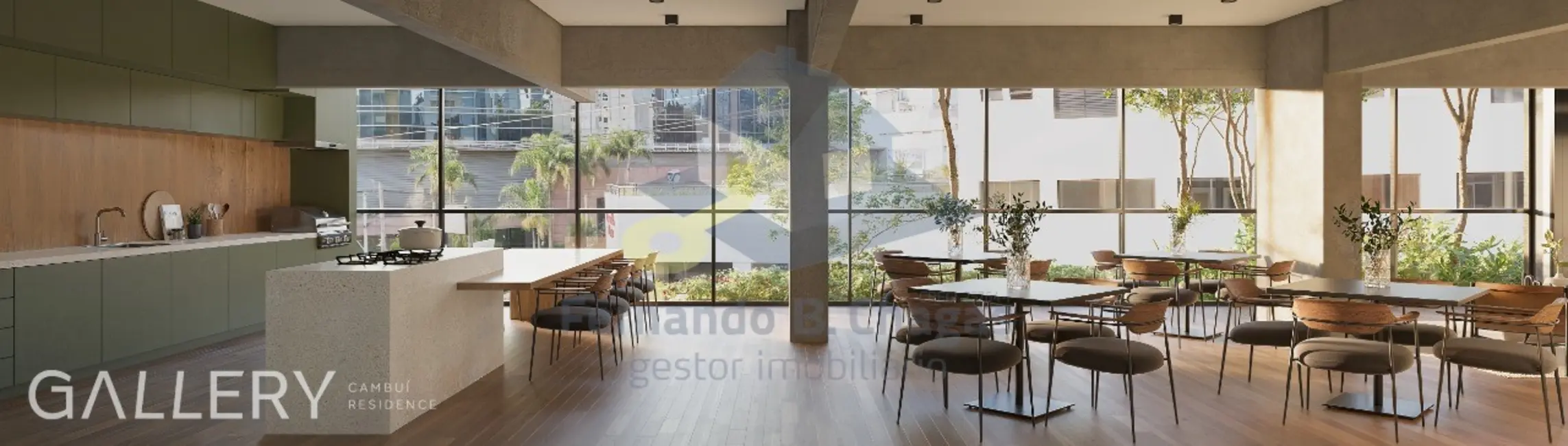 Foto 5 de Apartamento com 2 quartos à venda, 74m2 em Cambuí, Campinas - SP