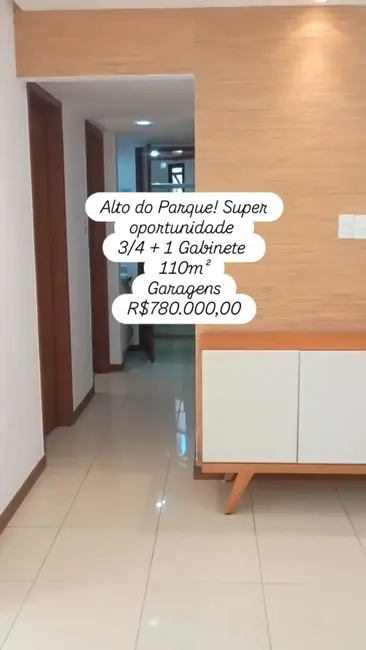 Foto 3 de Apartamento com 3 quartos à venda, 110m2 em Itaigara, Salvador - BA