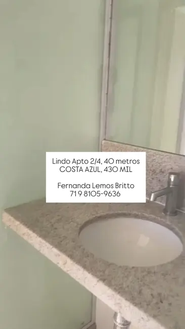 Foto 8 de Apartamento com 2 quartos à venda, 40m2 em Costa Azul, Salvador - BA