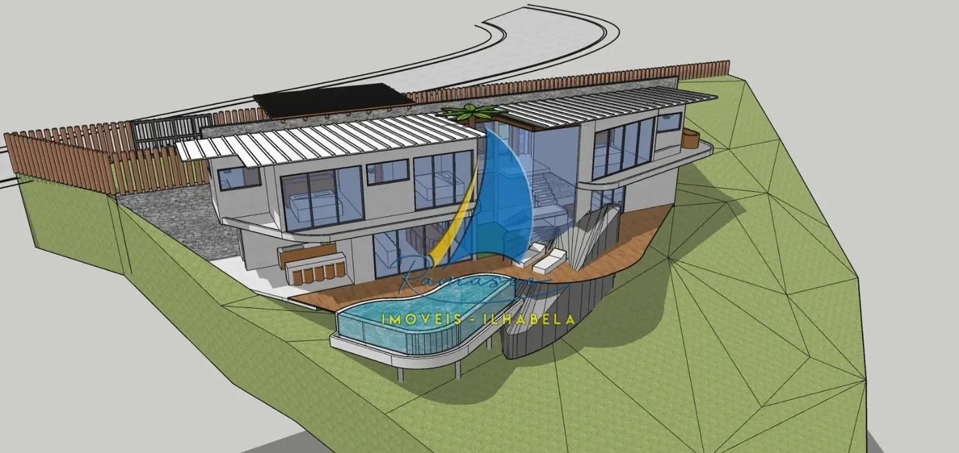Foto 4 de Terreno / Lote à venda, 961m2 em Ilhabela - SP