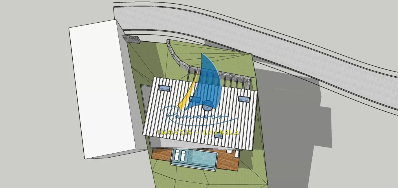 Foto 6 de Terreno / Lote à venda, 1105m2 em Ilhabela - SP