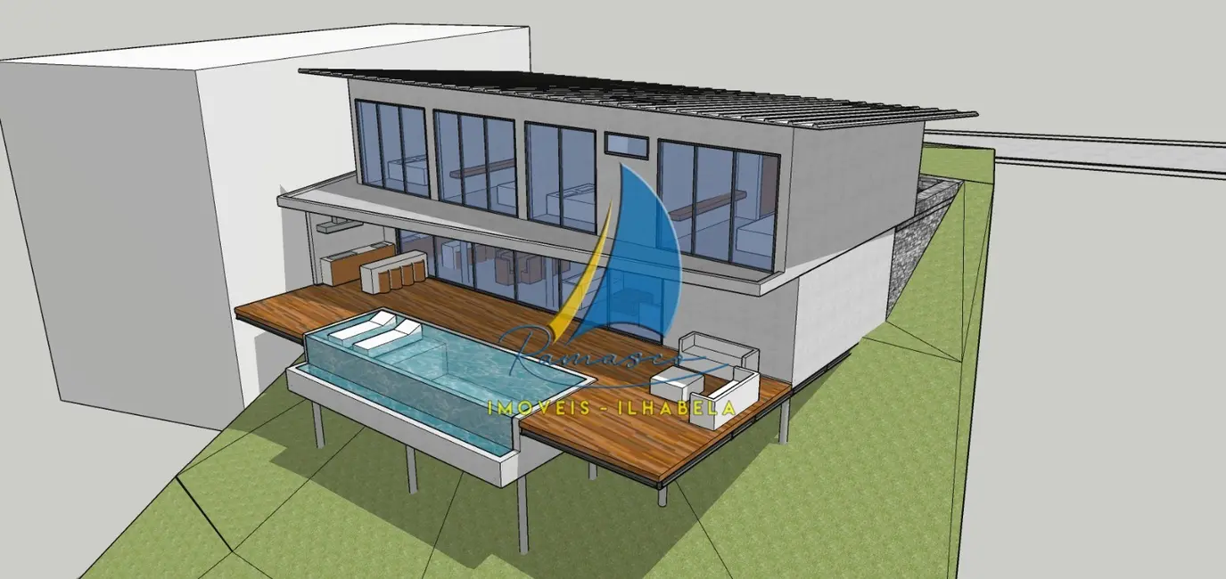 Foto 3 de Terreno / Lote à venda, 1105m2 em Ilhabela - SP