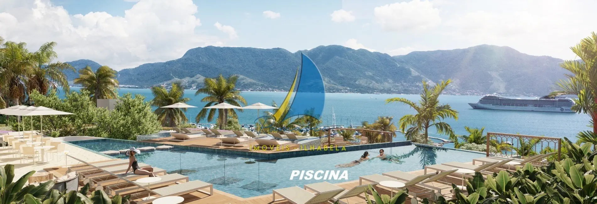 Foto 2 de Casa de Condomínio com 2 quartos à venda, 121m2 em Ilhabela - SP