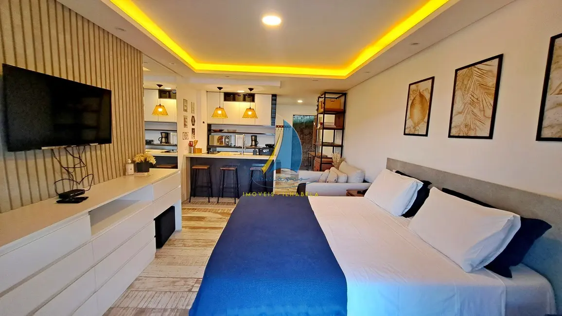 Foto 5 de Loft / Flat com 1 quarto à venda, 37m2 em Ilhabela - SP